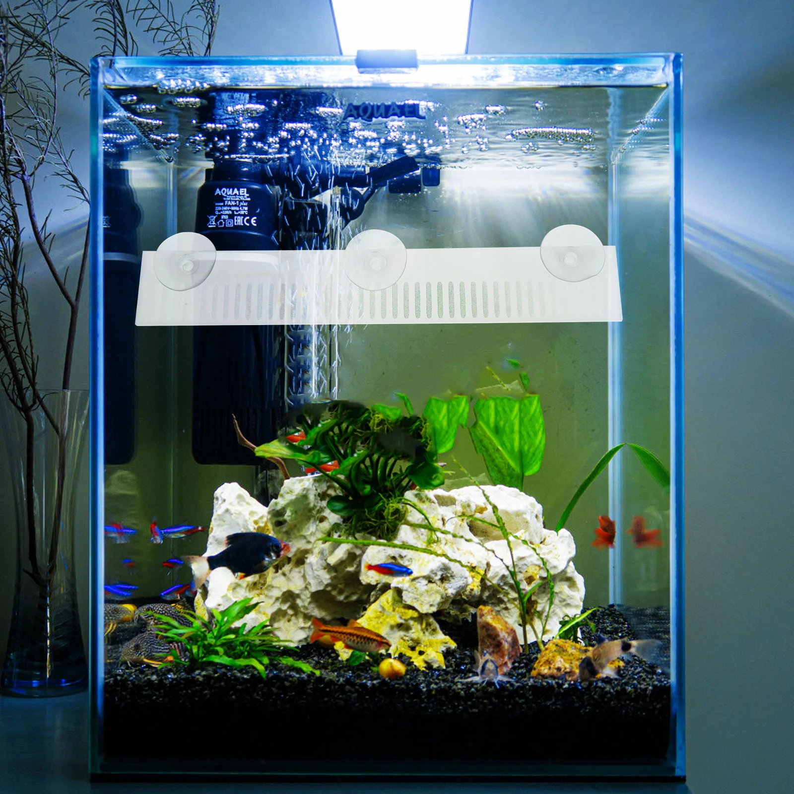 Plastic Overflow Comb Acrylic Overflow Bar Fish Tank Aquarium Anti Spill Filter Plate Pet Products Starter Accessory