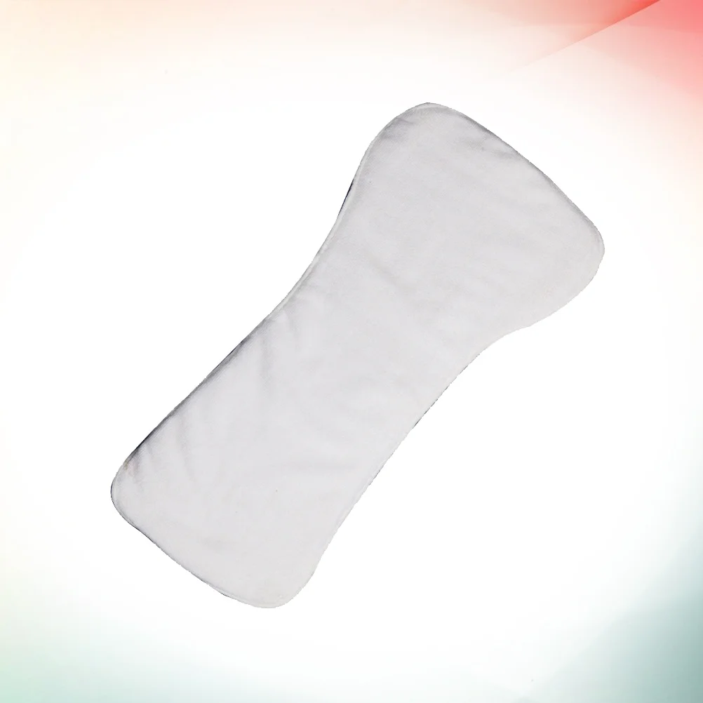 

Four-layer Washable Nappy Foldable Water Absorption Diaper Reusable Napkin for Adults The Old (White)
