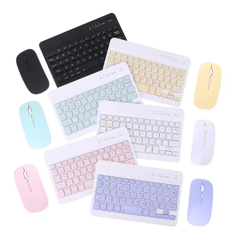 Teclado inalámbrico Universal para tableta IPad Pro 9,7 Air Android, teclado  Bluetooth de 10 pulgadas, con Bluetooth, francés, español, ruso, árabe,  AZERTY - AliExpress