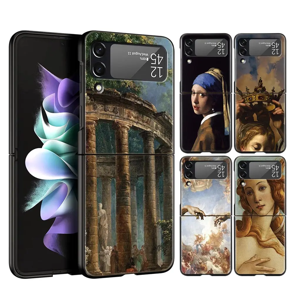 Renaissance Art-Inspired Phone Case - Elegant Hard Shell Bumper Cover