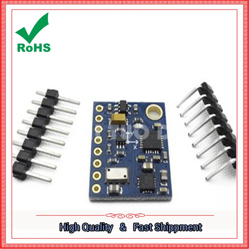 

Фонарь 10DOF MS5611 HMC5883L MPU6050, Плата датчика управления полетом MWC