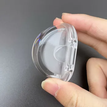 Lente LED di Alta Qualità 55 X 40 X Altezza 28 o 31 MM con Anello Impermeabile, Lente per Lampada a Finestra 5X180 Gradi, Lente Condensatrice Trasversale