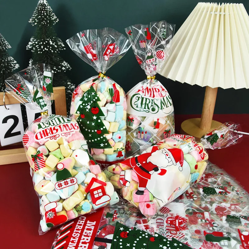 New Christmas Bag Candy Gift Tote Santa Claus Snowman Ziplock Bag Burst  Gift Bag - China Bags with Valve Zipper, Plastic Bag