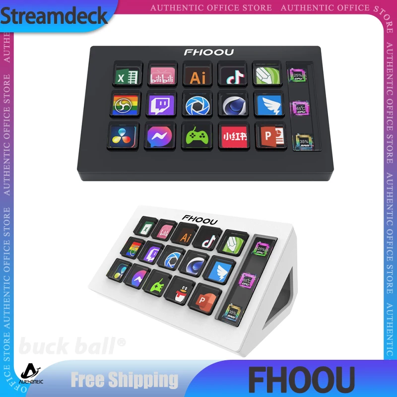 キーボード Stream Deck Elgato Stream Deck MK.2 Full size Wired USB Keypad with 15