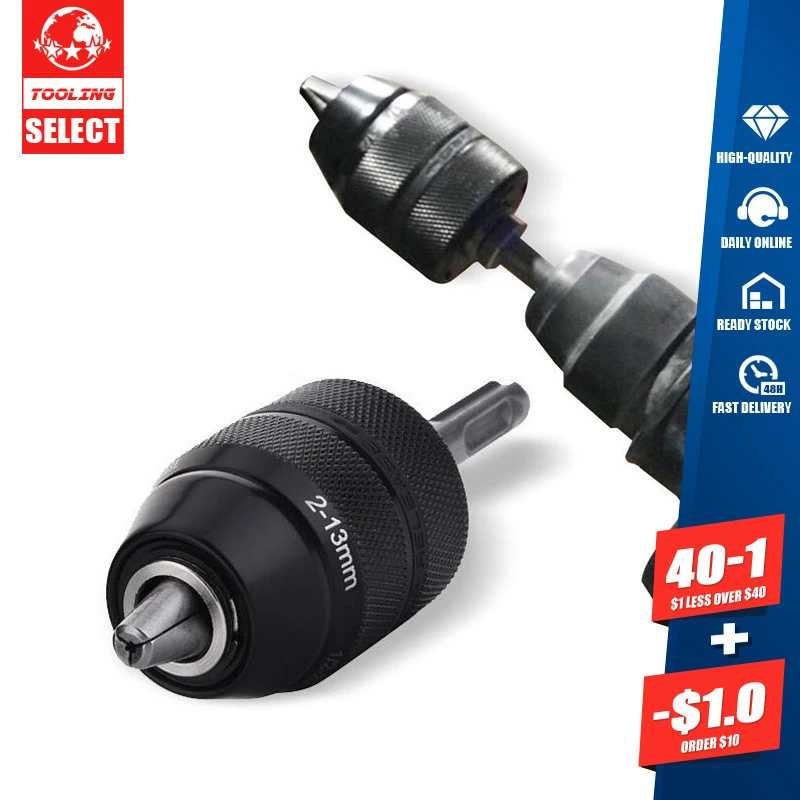 Quick Change Keyless Chuck Sds Sds Hammer Drill Chuck Drills 213mm