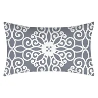 Modern Classic Geometric Grey Cushion 30X50 Datura  Sofa Living Room Home Decoration Pillow Case Throw 2