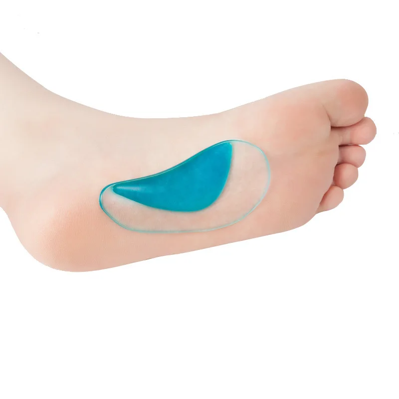 2pcs Arch Support Shoe Insoles for Flat Feet Gel Arch Inserts for Plantar Fasciitis, Pad Relieve Pressure and Feet Pain