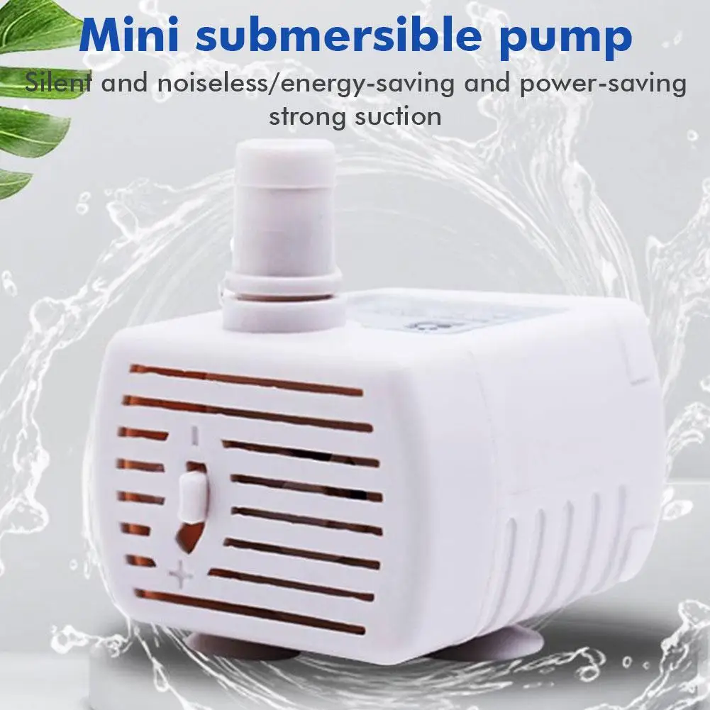 200L/H 2W Mini Submersible Pump USB DC 5V Pet Water Dispenser Water Pump DR-DC160 Pumps Ultra-quiet Brushless Motor