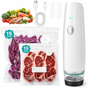 Cordless USB-C Rechargeable Vacuum Sealer Kit 1