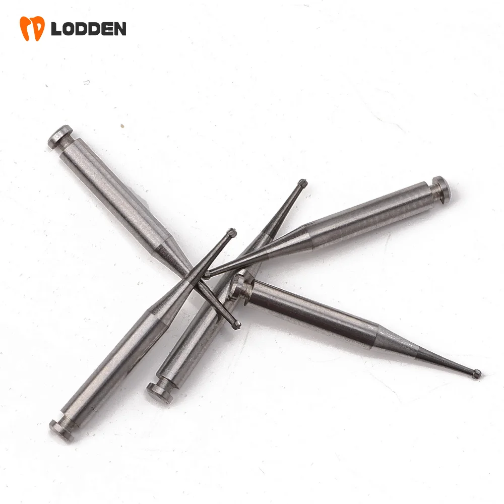 LODDEN 5 Stück/Box Dental RA CA Schaft Wolframkarbid-Bohrer Kugelrundbohrer 9 Größen 2,35 mm Low-Speed für Zahnmedizin-Schleifwerkzeuge – Detail 7