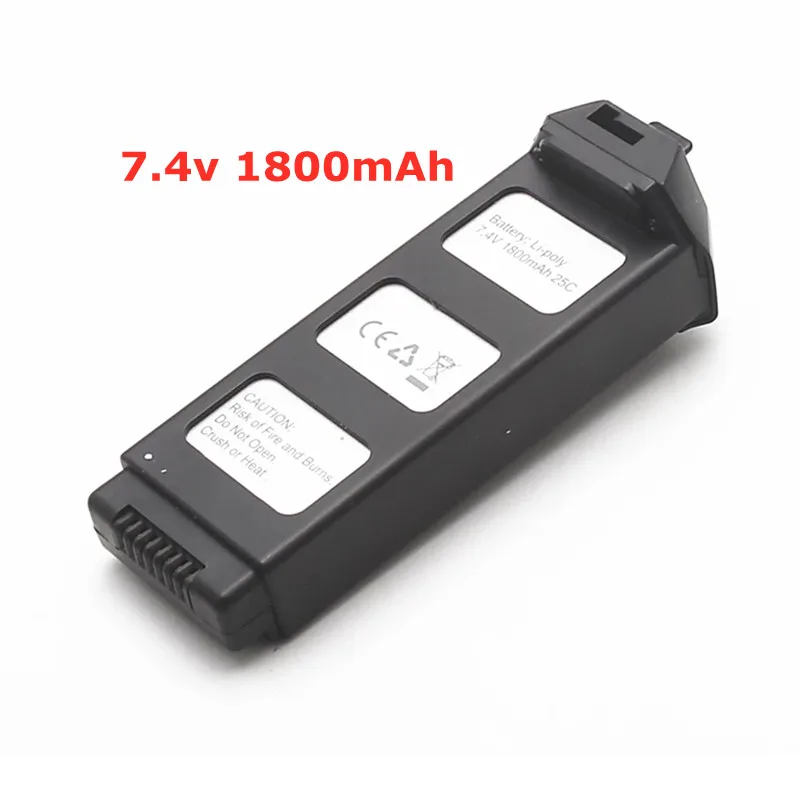 Batterie Drone 7.4V 2200mAh - Chargeur Inclus - Haute Capacité