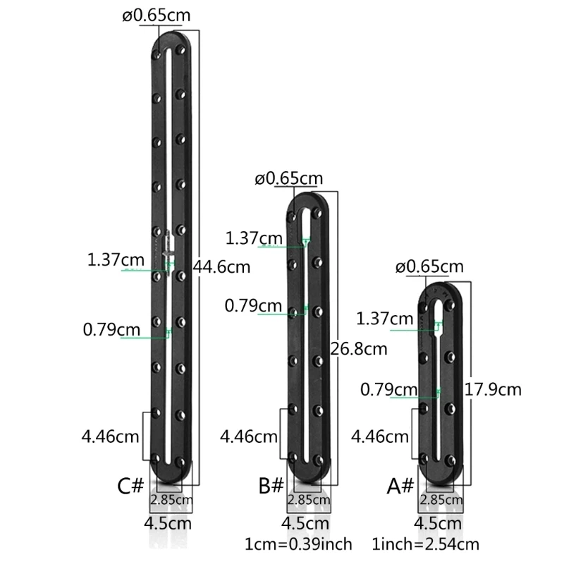 카약 레일 트랙 패들 홀더 클립로드 홀더 트랙 마운트 액세서리 드릴링 없음 카약 액세서리 마운트 트랙 낚시