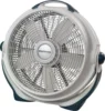 NEW Wind Machine Air Circulator Floor Fan, 3 Speeds, Pivoting Head for Large Spaces, 20", 3300, White 1