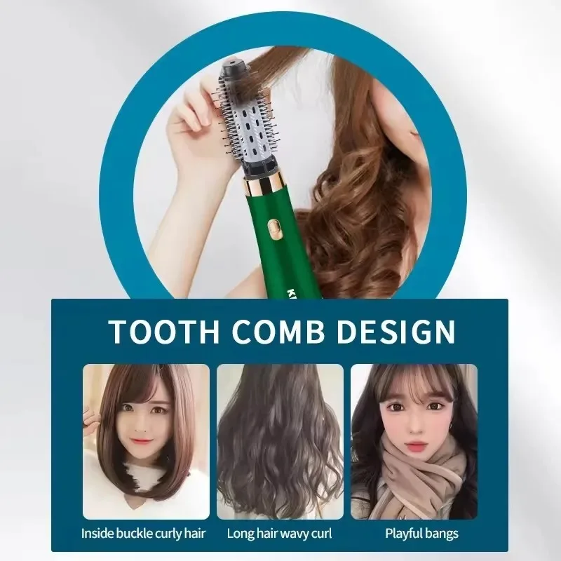 Kemei Hair Brush Blow Dryer Brush in One 3 in 1 Styling Tools Hair Styler for Smooth Frizz-Free Results for All Women Types