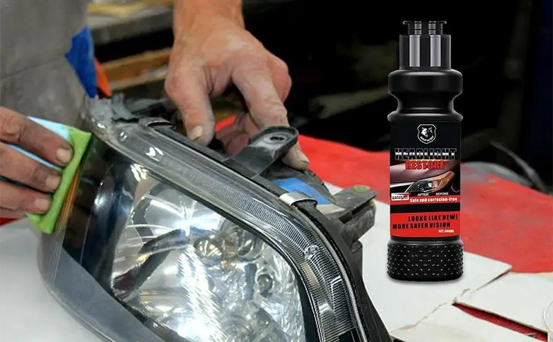 

300ml Car Headlamp Repair Agent Ant Scratch Headlight Repair Liquid Agent Auto Headlight Lens Restorer Repair Liquid Agent