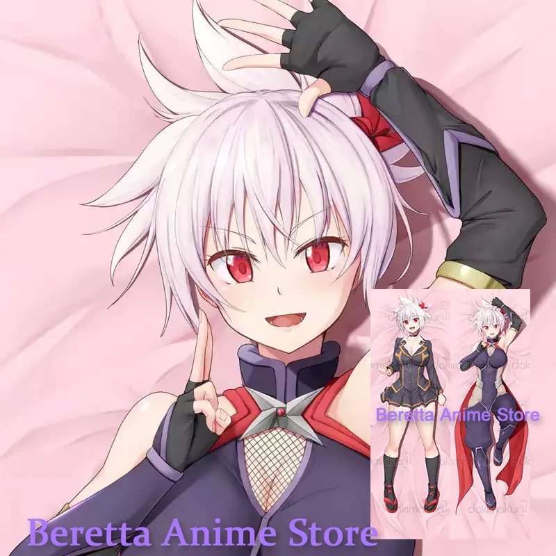 

Dakimakura Anime Kazamaki Matsuri Ayakashi Triangle Double-Sided Print Life-size Body Pillow Cover Gift