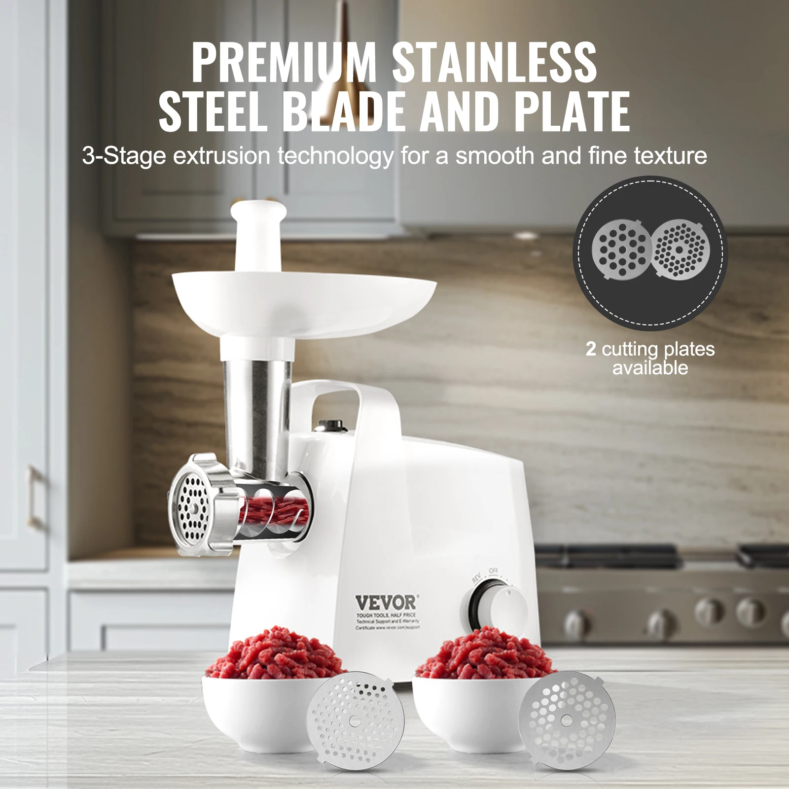 VEVOR Electric Tomato Strainer Tomato Sauce Maker Machine Food Strainer and Sauce Maker Pure Copper Motor Food Mill for Sauce 4