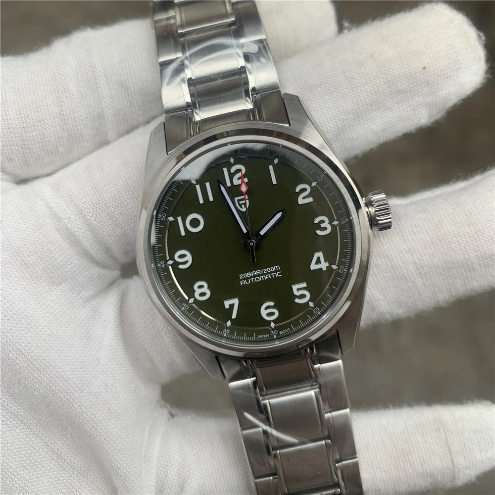 2022 New 38MM PAGANI Design Top Brand Men's Pilot Automatic Mechanical Watches Nh35A Sapphire waterproof 200m Relogio Masculino