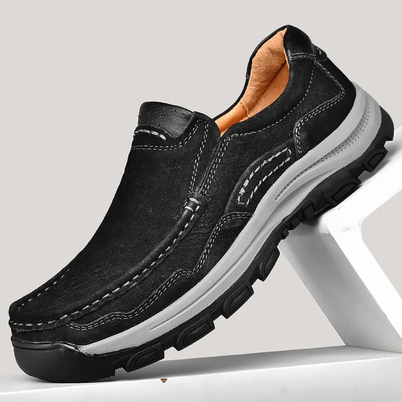 Mens Trainers Running Walking Shoes Lightweight Sports Outdoor Slip Comfy_voghion.com