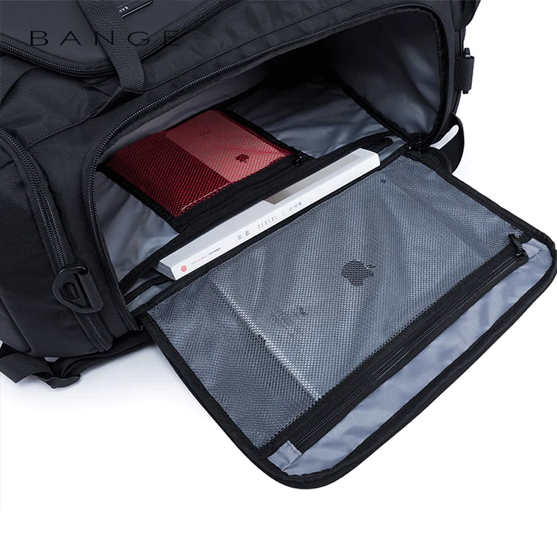 Travel Bags Duffel Bag Bange Gym bag for Men Suitcase Multifunction Large Capacity Waterproof Anti-stain for Travel