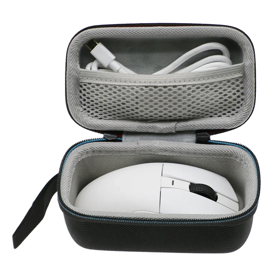 Portable Gaming Mouse Case with Organized Storage