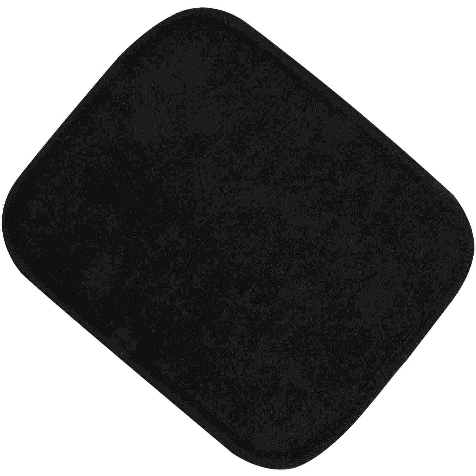 

Bowling Towel Cleaning Rag Anti-Slip Pad Microfiber Grip (Pure Black) Professional Polishing Convenient Ball Epoxy Supplies Man