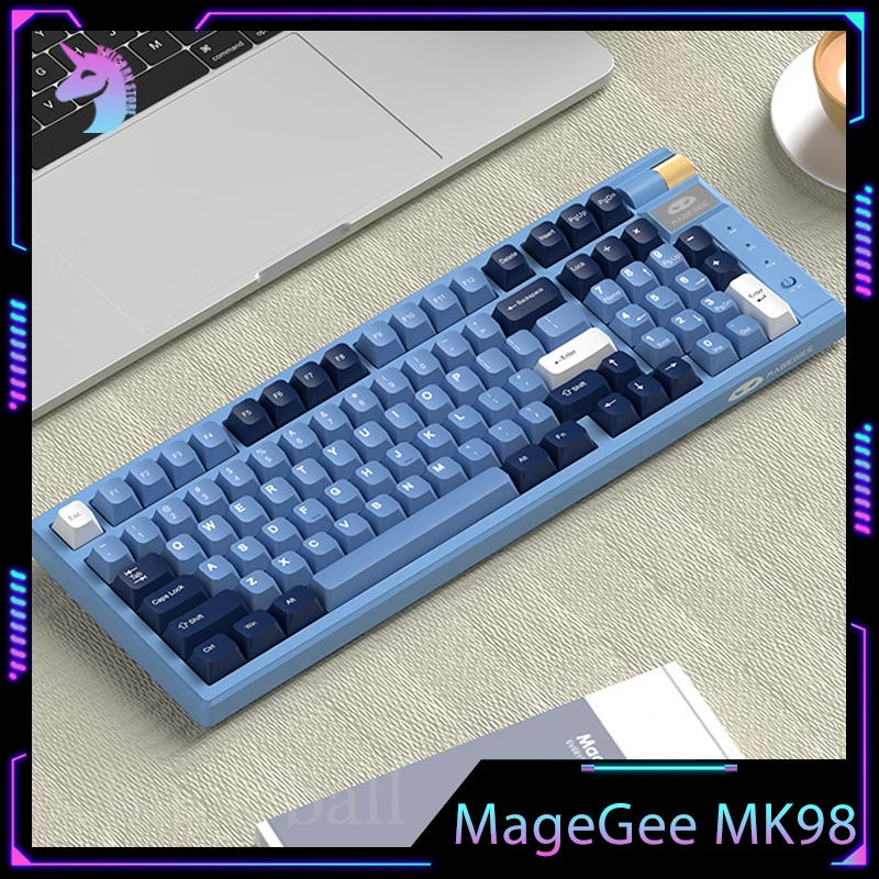 

MageGee MK98 Mechanical Keyboards Bluetooth Wireless Keyboard 3Mode Gaming Keyboard Hot-swap Gasket RGB Esport Game keyboards