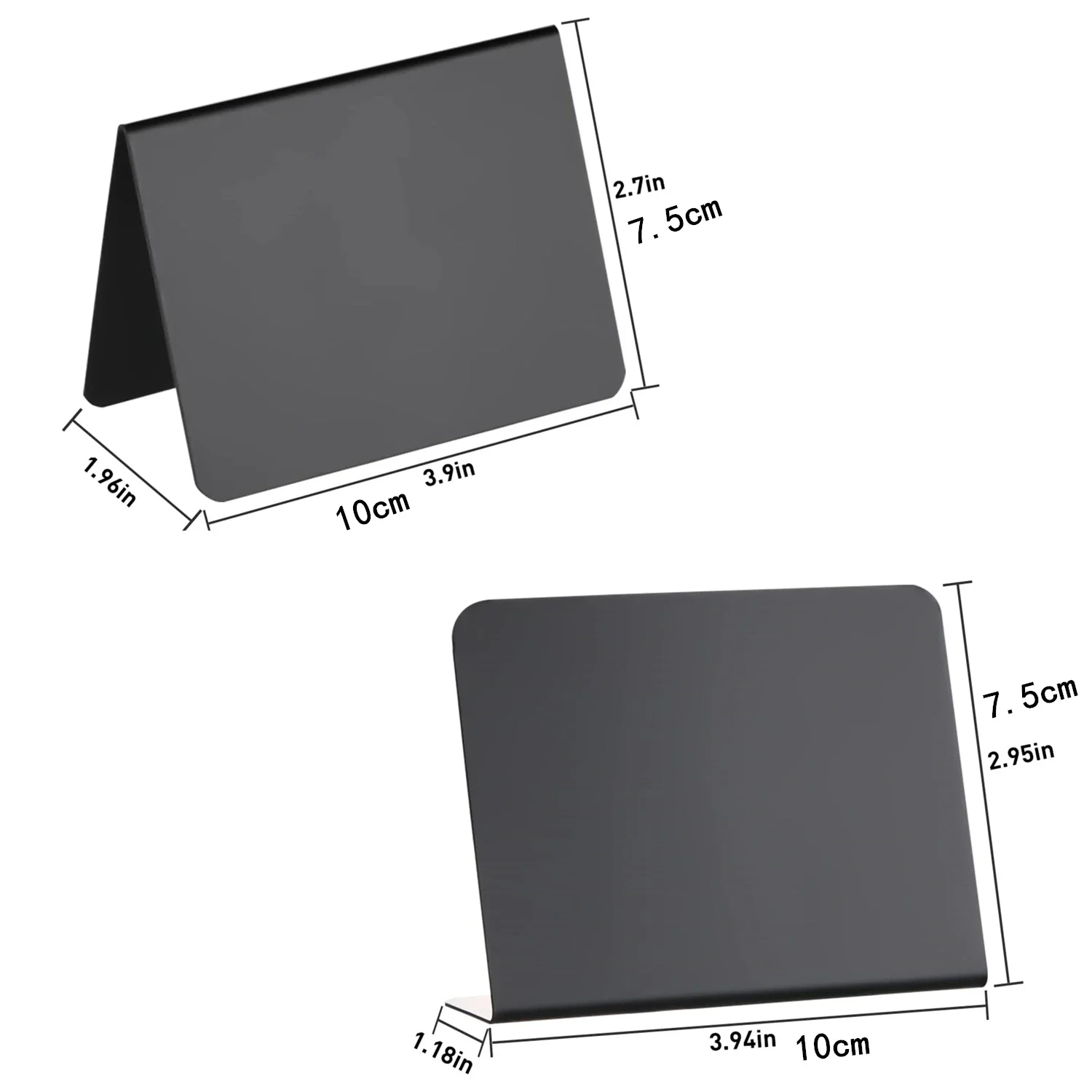 Mini Chalkboard Signs Food Dispaly Buffet Labels Brand Number Table Price Tag for Wedding Birthday Party Supplies Bakery Tags