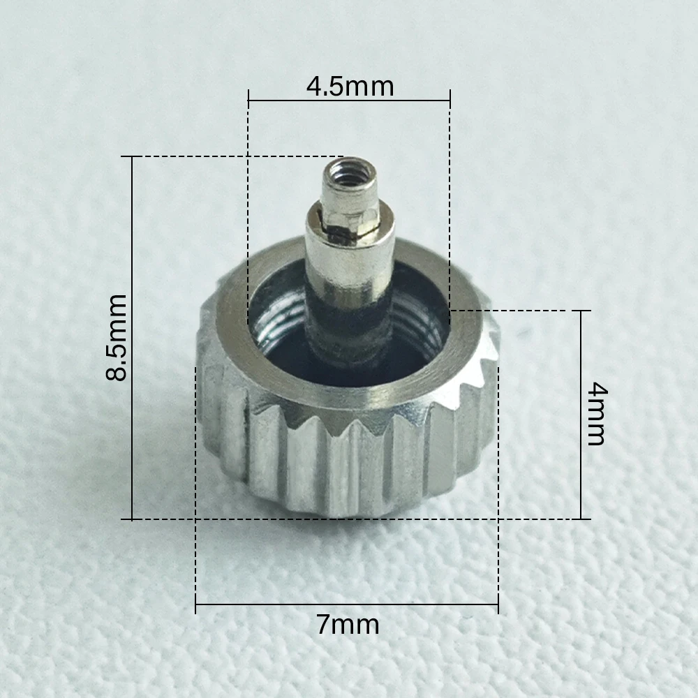 Enhanced Watch Crown Screw-in Case Replacement