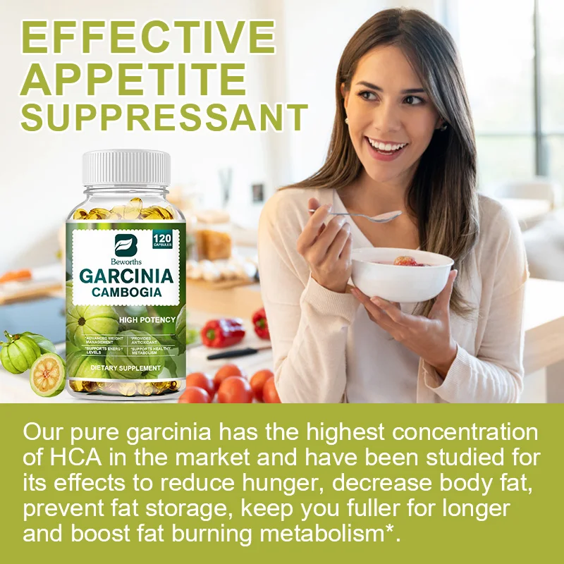 BEWORTHS Garcinia Cambogia Capsule Women & Men Slimming & Weight Loss Detox Product Fat Excretion Intestinal Cleansing