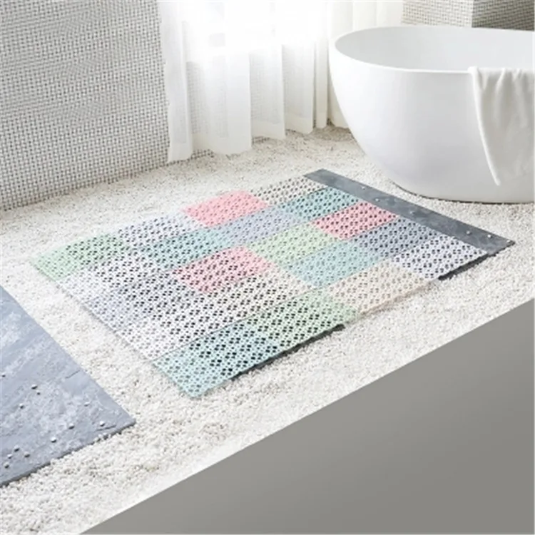Rectangle Shower Tile Waterproof Bath Mat