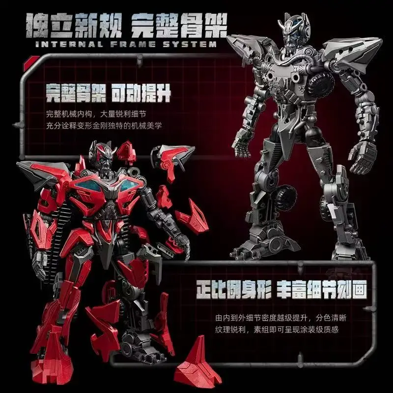 Blokees Transformers Beyond Series LED Sentinel Prime Blitzwing Action Figure Collectible Ornament Toy Gift