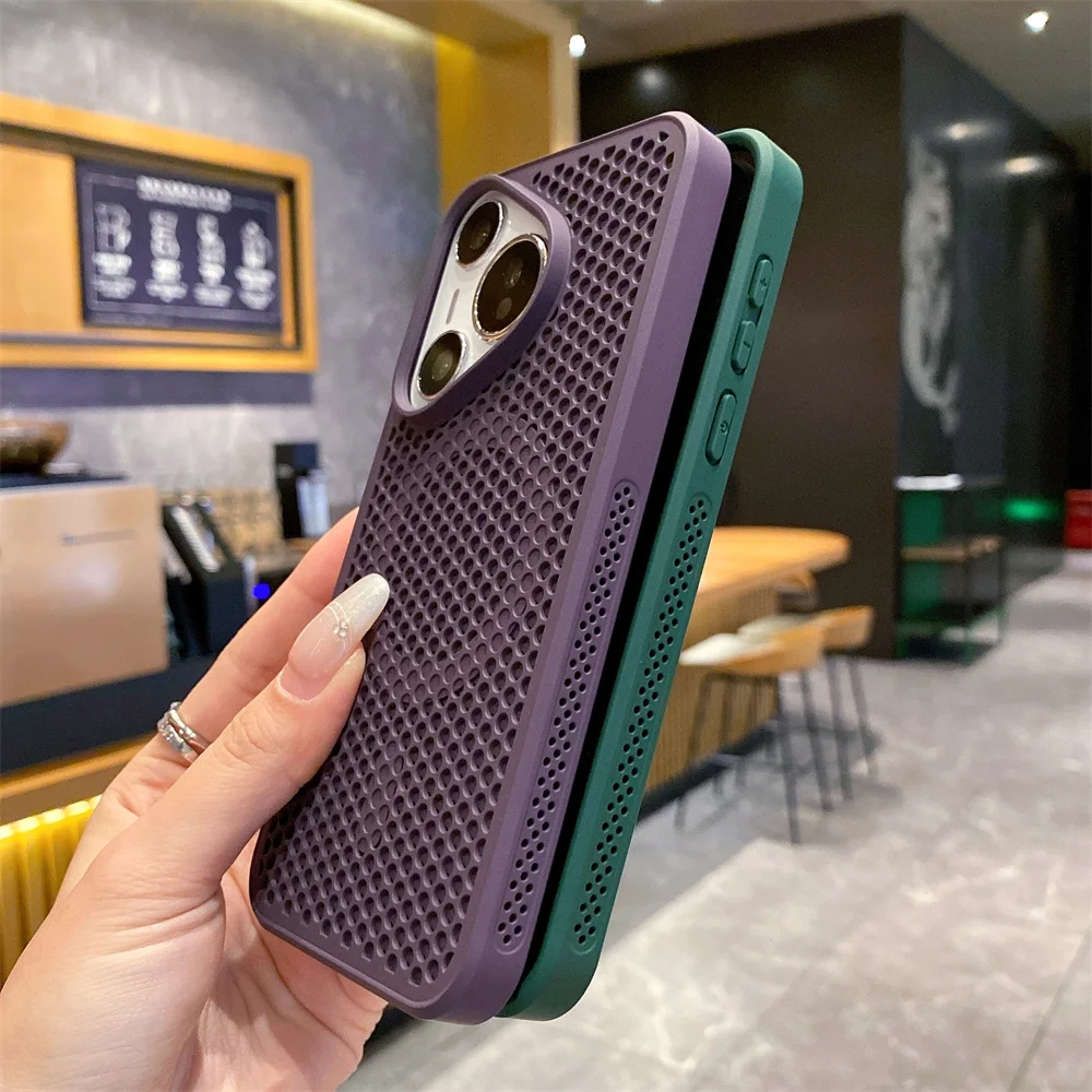 Magnetic Heat Dissipation Breathable Mesh Case