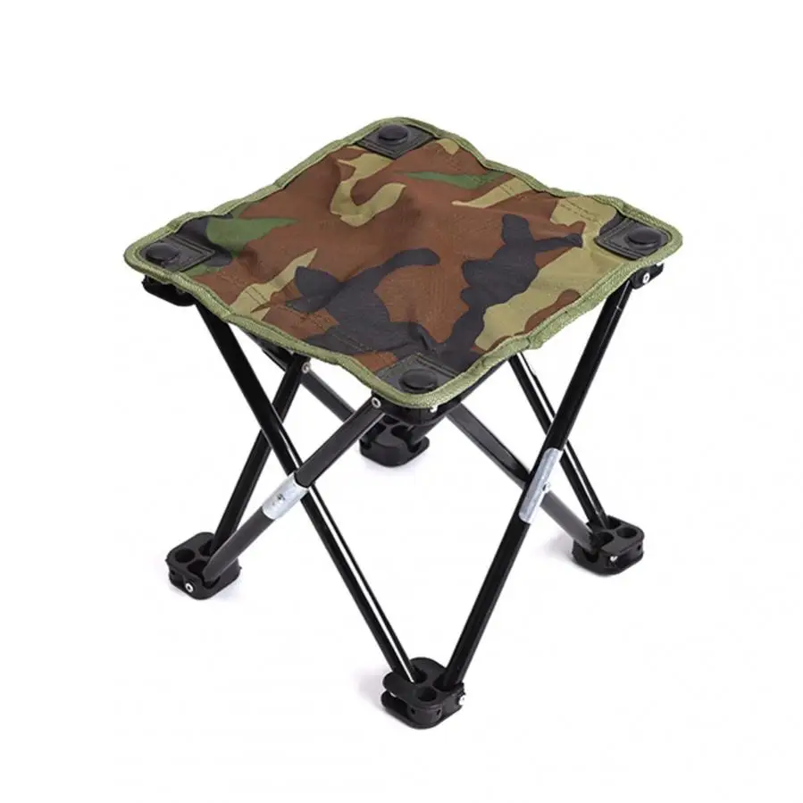 Folding Fishing Stool Chair Collapsible Portable Oxford Fabric Foldable