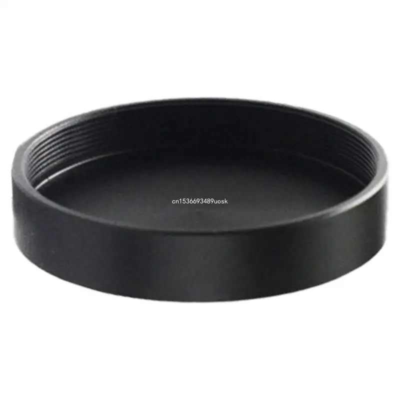 Lens Dust Caps for Astronomy Telescopes M42 M48 M54 Thread Black Aluminum Cover