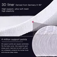 Bed Mattresses Summer Cool Mat Four Seasons Breathable Mattress 3D Air Mesh Topper Comfortable Mattress Cool Mat Ventilated Desi 6