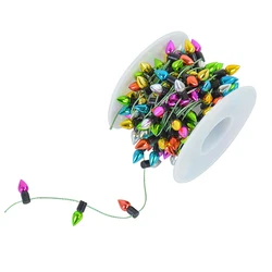 Festive Colorful Bulbs String Garland Christmas Home Decorations and Ornaments (5M)
