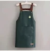 Waterproof and antifouling large pocket hotel restaurant coffee shop Western food Western pastry work clothes apron 2