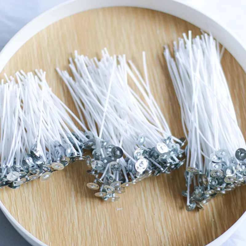Description Picture 2 of item103pcs/set Original Smokeless Candle Wicks Soy Wax Core Woven Cotton Core Kerosene Lamp Wax Line Wood Accessories Candles Making