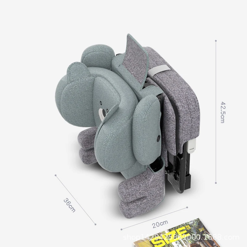 Portable Children Car Seat Folding Baby Safety Seat with Isofix Latch Baby Kids Travel Car for 1~6 Y for All Models