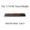 Tail Lamp Rubber Mudguard Fender Decoration Parts for 1/14 Tamiya Truck Tractor Scania 56357 Man Actros Volvo DIY RC Cars Parts 1