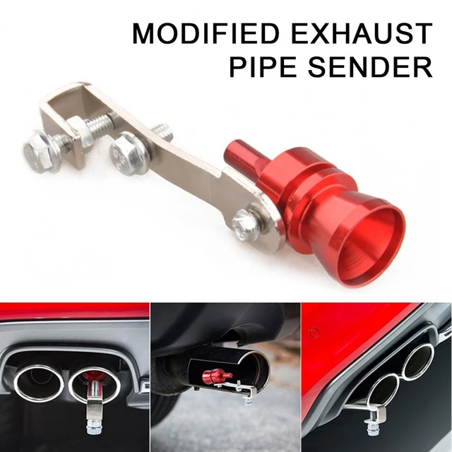 Exhaust Pipe Turbo Whistle Enhance Motorcycle Tailpipe Noise with Universal Turbo  Sound Whistle Aluminum Alloy Exhaust for Sound - AliExpress