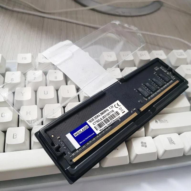 WEILAIDI Memory Ram DDR4 4GB 8GB 16GB 2133 2400 2666 3200 MHz Desktop UDIMM 1.2V 288Pins All Motherboards