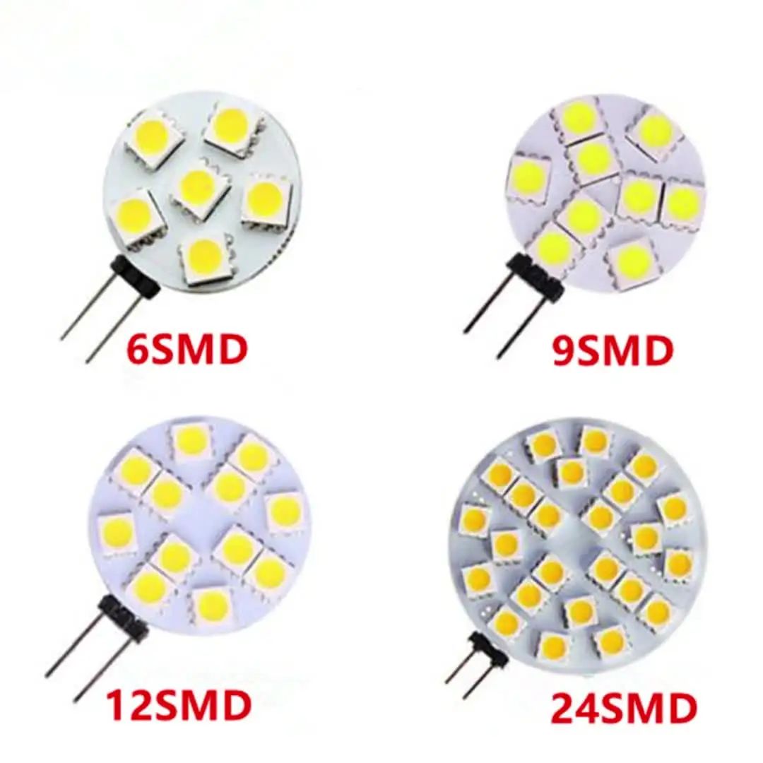 PB-Versand 3x G4 LED 1,1W 12V / 24V (10-30 Volt) Dimmbar Leuchtmittel
