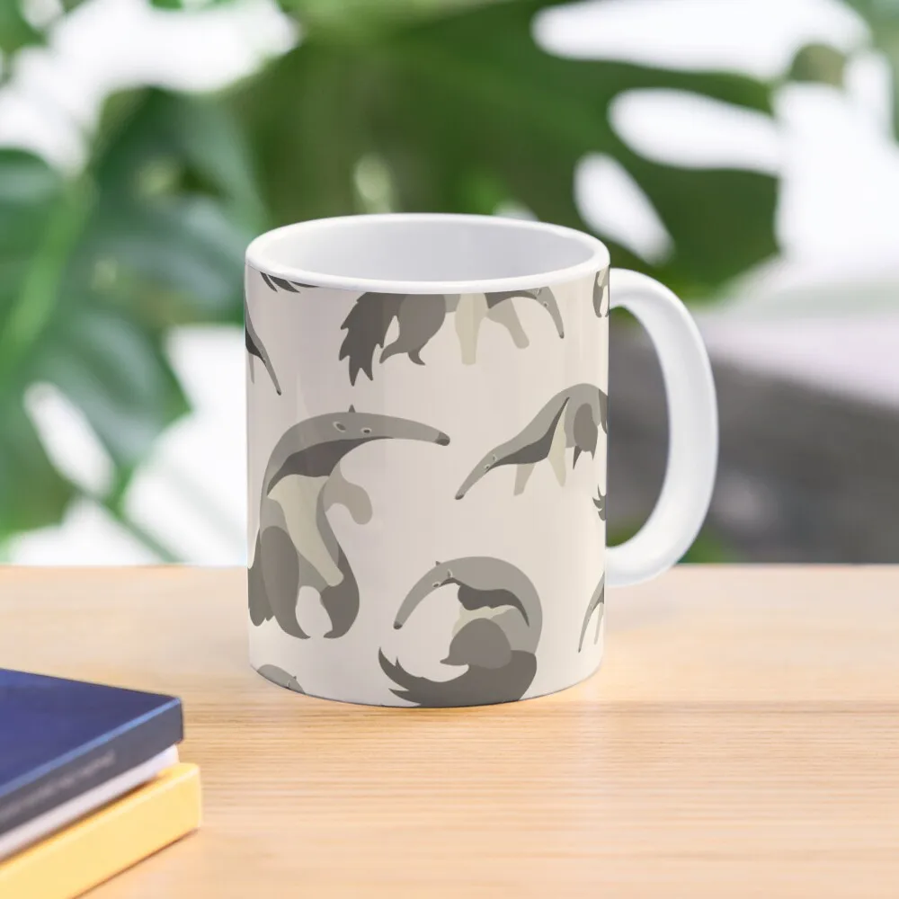 

ANTEATER PATTERN Coffee Mug Beautiful Tea Mugs Glass Mug