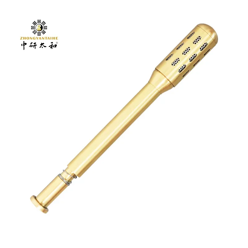 ZHONGYAN TAIHE Copper Moxibustion Rod Back Moxibustion Massage Stick Rotary Massage Heating Acupuncture Point Cure Pain