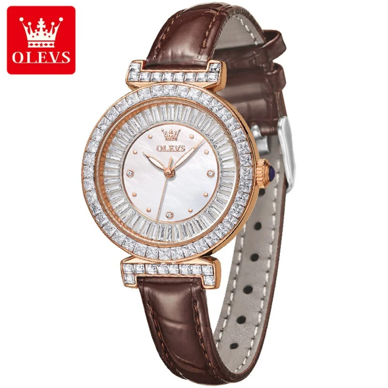 

OLEVS 9983 Montre Homme Luxury Wrist Band Analog Luxury Women Gold Watch Wristwatch For Ladies Dropshipping Products