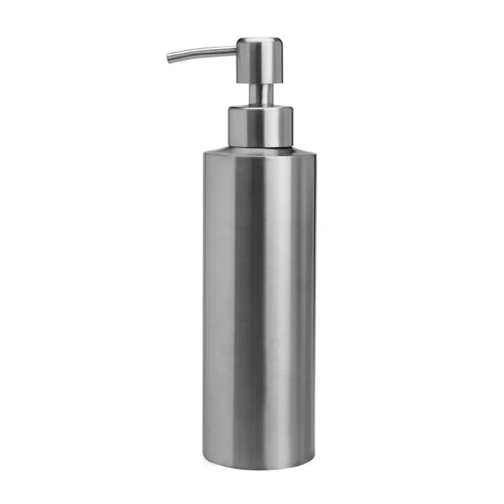 Sleek Stainless Steel Refillable Hand Wash Dispenser