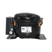 Compresseur d'air de réfrigération pour voiture 12V 24V DC, réfrigérateur-congélateur marin solaire QDZY35D R600A 4