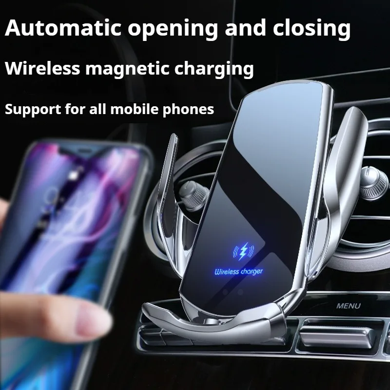 Supporto per telefono da auto per Citroen C5 AIRCROSS 2017 2018-2023, supporti per cellulare con ricarica wireless, base fissa speciale, accessori per auto - Image 2